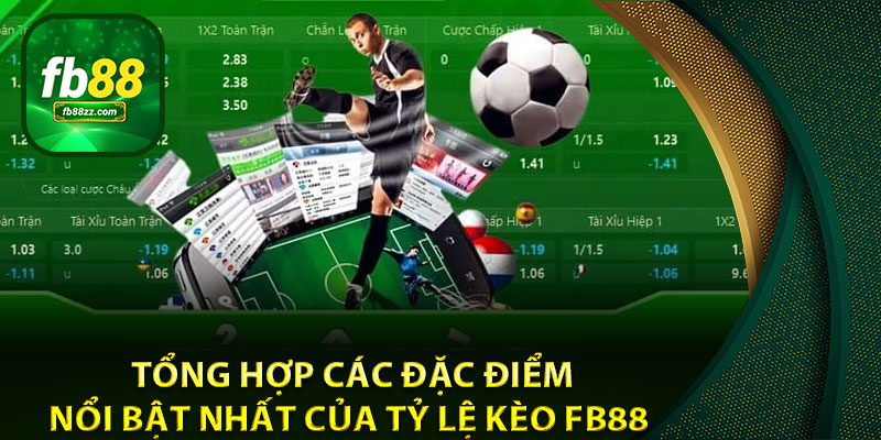 Tổng hợp các đặc điểm nổi bật nhất của tỷ lệ kèo FB88